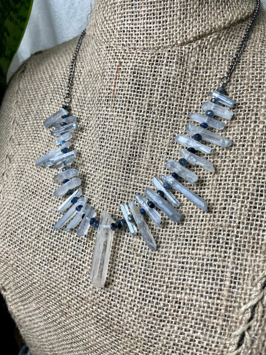 Necklace - Warrior Quartz Spike